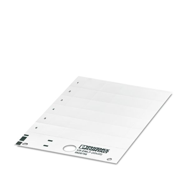 US-EMLP (22X22) CUS — Пластиковая табличка