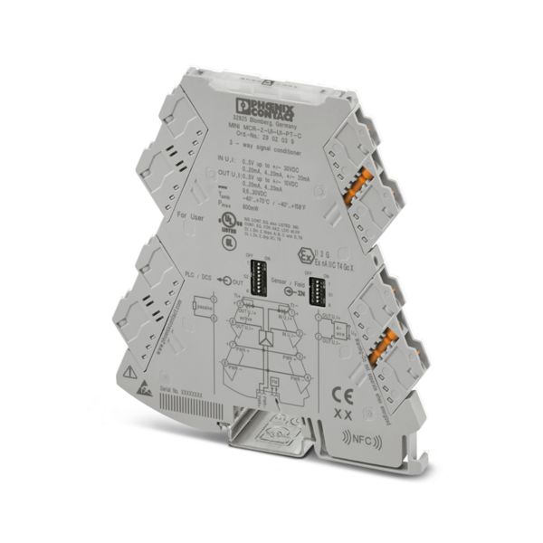 MINI MCR-2-UI-UI-PT-C — входной разделительный усилитель