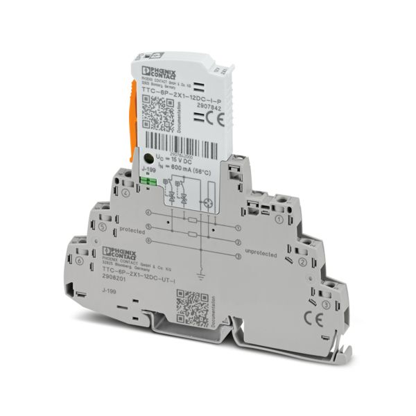 TTC-6P-2X1-12DC-UT-I — Устройство защиты от импульсных перенапряжений