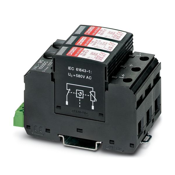 VAL-MS 1000DC/2+F-FM — Устройство защиты от перенапряжений, тип 2