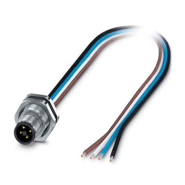 SACC-DSI-M12MST-4P-M16XL/0,5X — Аппаратн. соединитель, задняя стенка