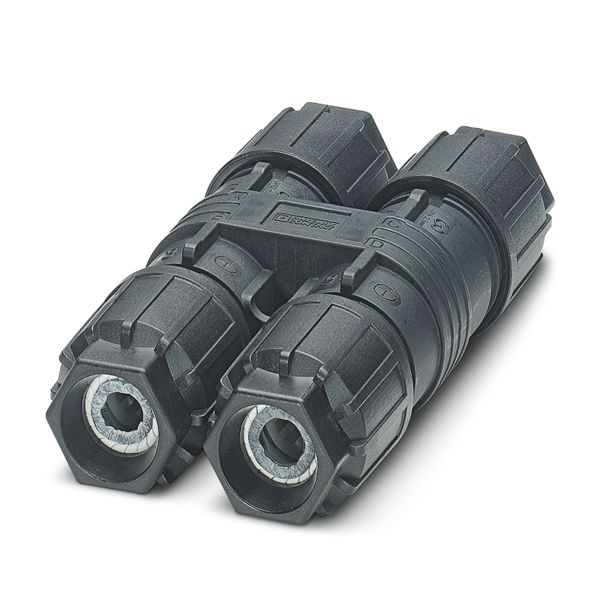QPD H 3PE2,5 6-10 BK GT — H-разветвитель