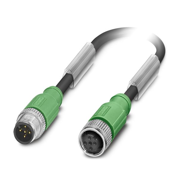 SAC-5P-MS/0,6-PURSH/FS SH5 VA — Кабелькабель для датчиков и исполнительных устройств