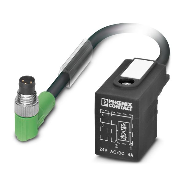 SAC-2P-M8MR/3-PUR/BI-1L-Z 180 — Кабелькабель для датчиков и исполнительных устройств