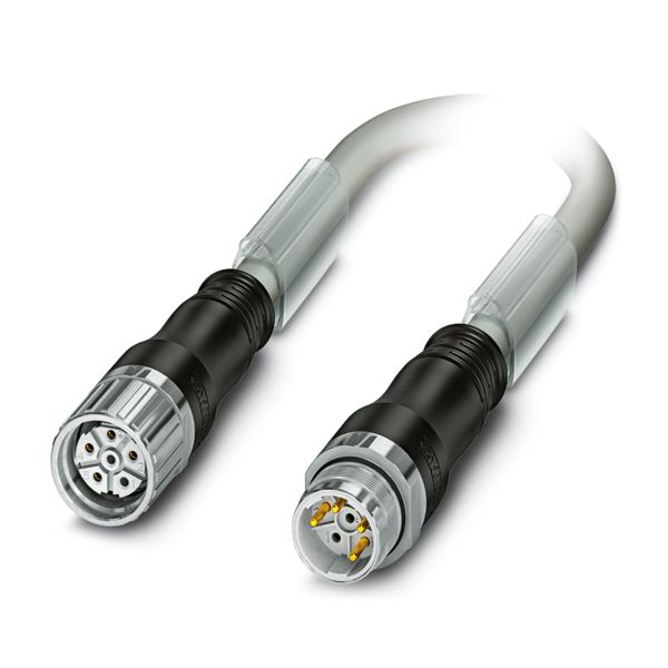 K-3E-M23 M9/010-A00/M23 F8 — Штекерный разъем, пластиковая заливка с обеих сторон