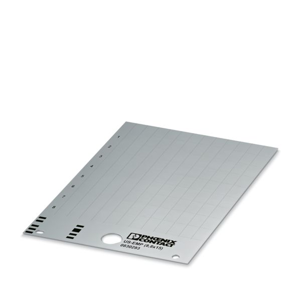 US-EMP (8,8X15) SR CUS — Фиксируемые таблички
