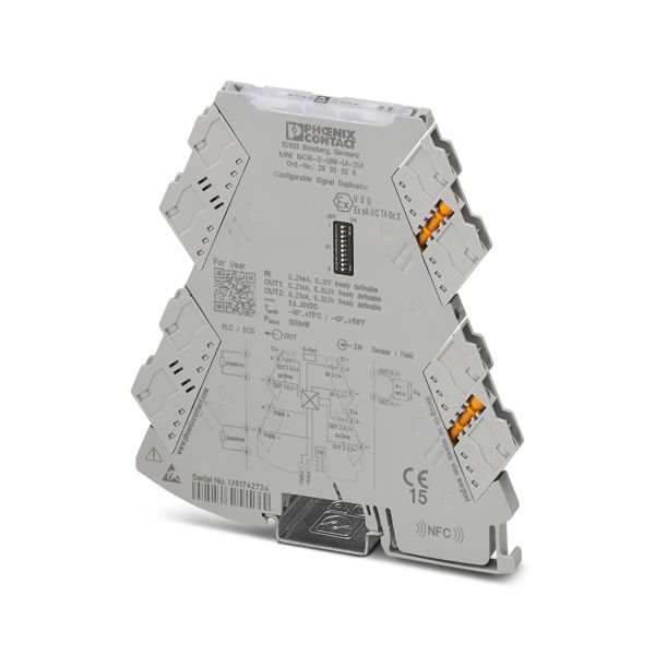 MINI MCR-2-UNI-UI-2UI — входной разделительный усилитель