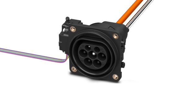 CHARX T2HCI12-1AC32-2,0M6 — Зарядная розетка на электромобиле