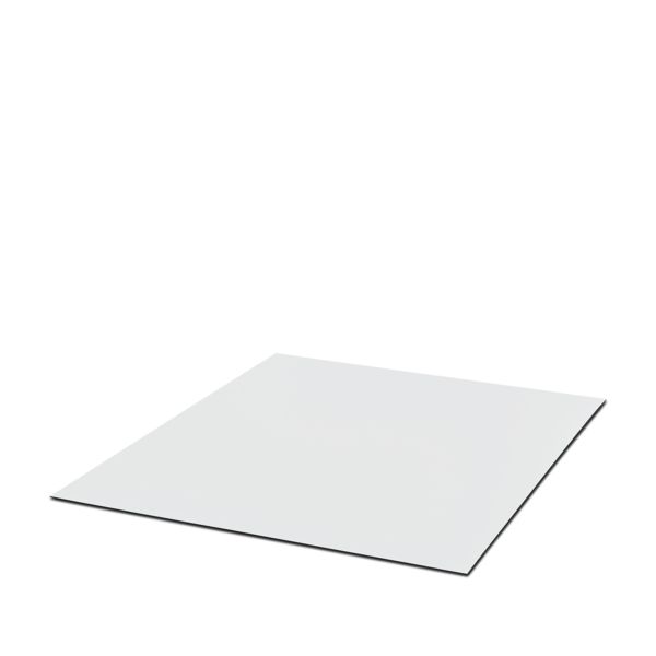 GPK/SK 610X610X1,5 WH/BK — Пластина с гравировкой