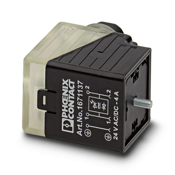 SACC-V-3CON-PG9/A-1L-S — Штекеры для клапана