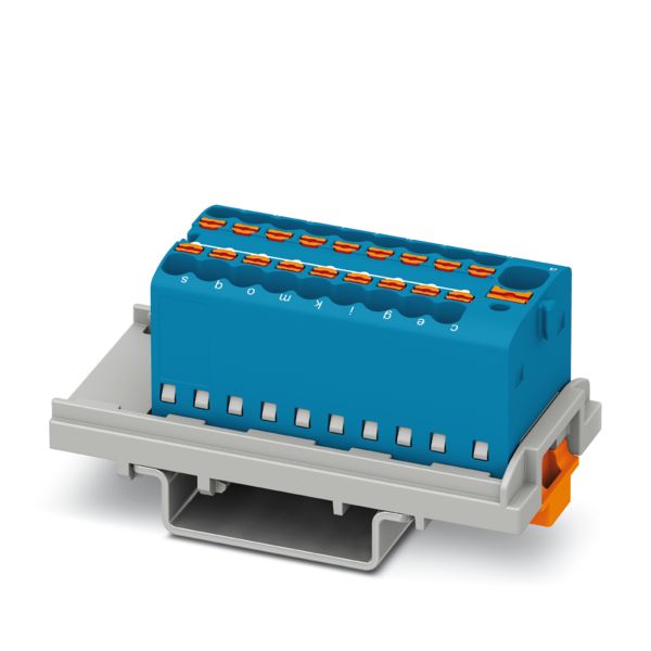 PTFIX 4/18X1,5-NS35 BU — Распределительный блок
