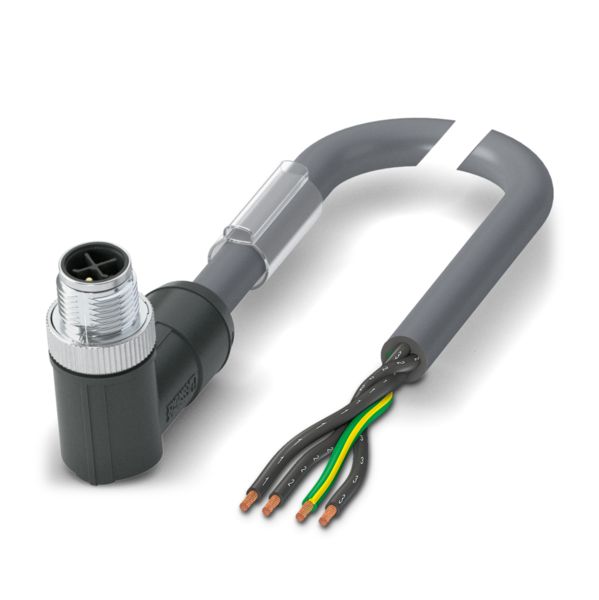 SAC-4P-M12MRS/15,0-PUR PE — Силовой кабель