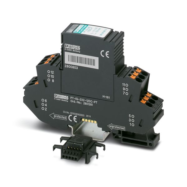 PT-IQ-2X2-12DC-PT — Устройство защиты от импульсных перенапряжений