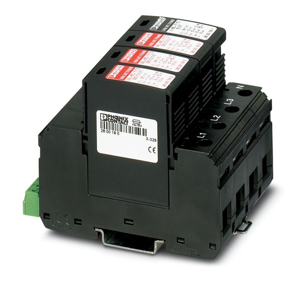 VAL-MS-T1/T2 335/12.5/3+1-FM — Молниеотвод / разрядник для защиты от импульсных перенапряжений типа 1/2
