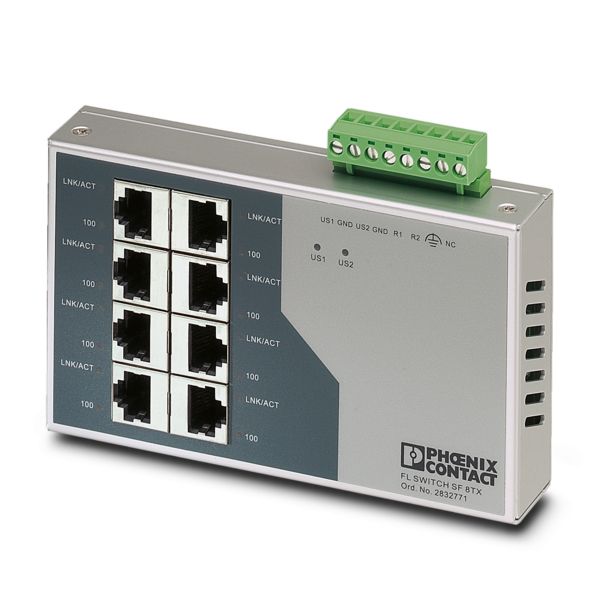 FL SWITCH SF 8TX — Industrial Ethernet Switch