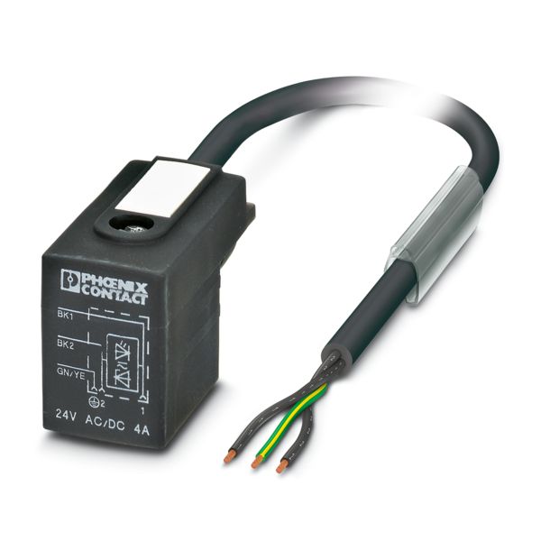 SAC-3P- 3,0-PUR/BI-1L-Z 180 — Кабелькабель для датчиков и исполнительных устройств