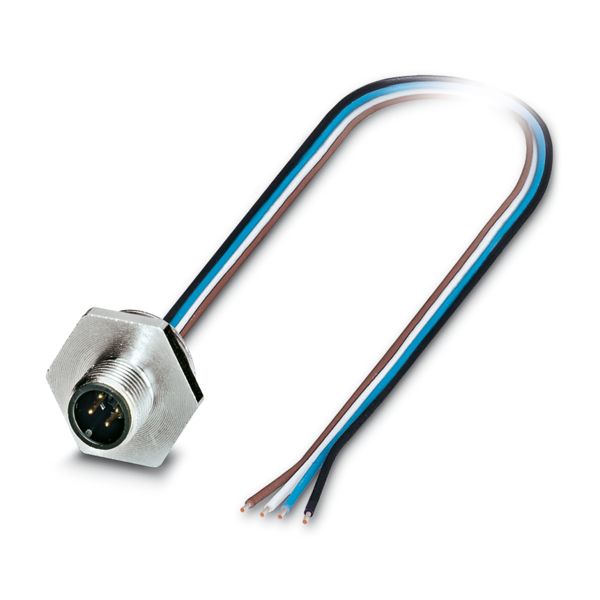 SACC-E-M12MS-4CON-M20/0,5 — Аппаратн. соединитель передняя стенка