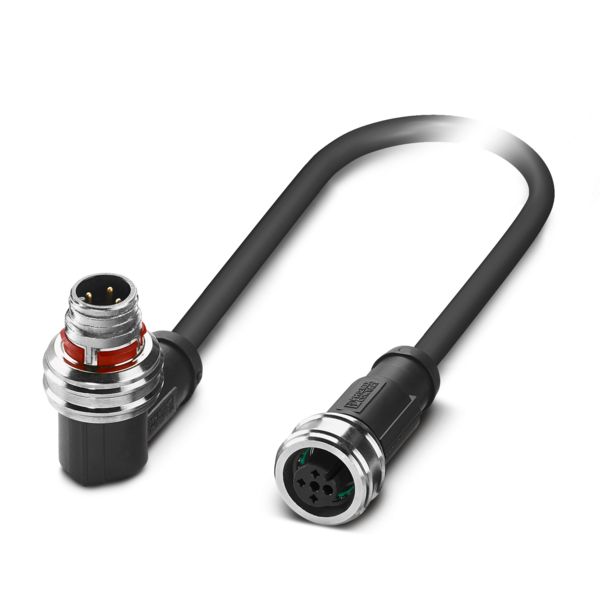 SAC-3P-P12MR/ 1,5-PUR/P12FS SH — Кабелькабель для датчиков и исполнительных устройств