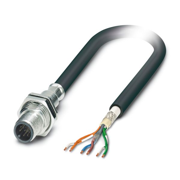 SACCBP-M12MS-6CON-M16/2,0-970 — Аппаратн. соединитель, задняя стенка