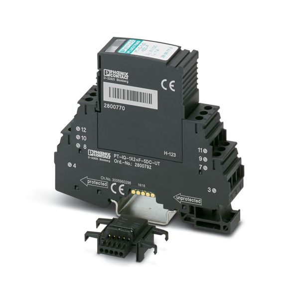 PT-IQ-1X2+F-5DC-UT — Устройство защиты от импульсных перенапряжений