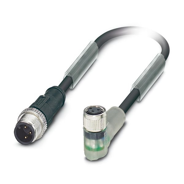 SAC-3P-M12MS-M 8FR-2L BK/... — Кабелькабель для датчиков и исполнительных устройств