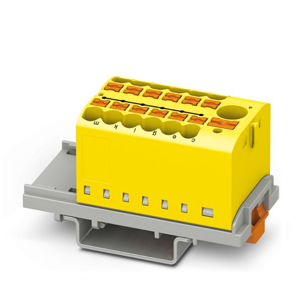 PTFIX 6/12X2,5-NS35 YE — Распределительный блок