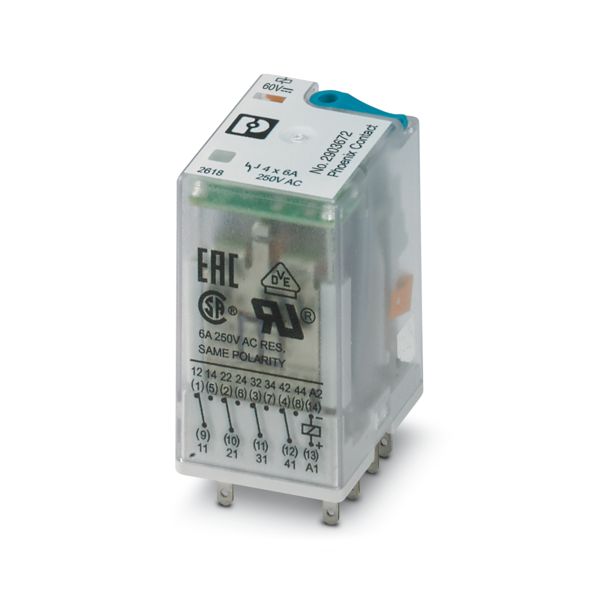 REL-IR4/LDP- 60DC/4X21AU — Одиночное реле