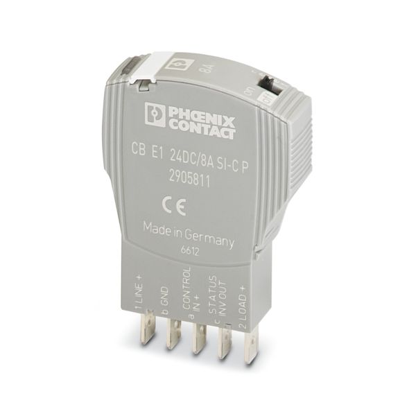 CB E1 24DC/8A SI-C P — Электронный защитный выключатель