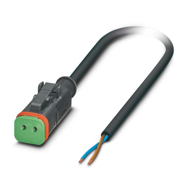 SAC-2P- 1,5-PUR/DTFS-1L-S — Кабелькабель для датчиков и исполнительных устройств