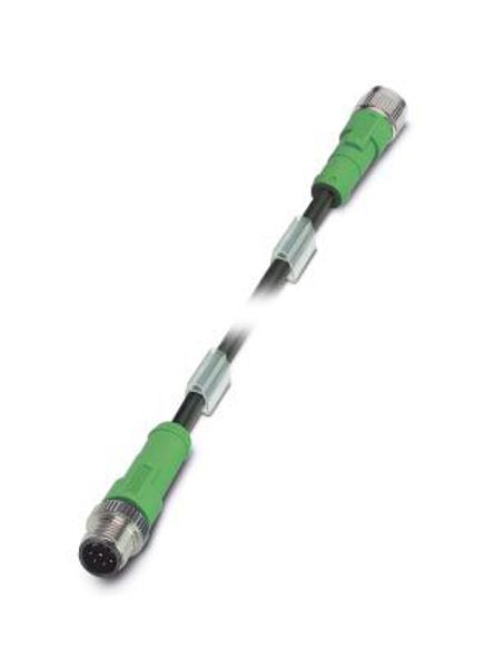 SAC-8P-M12MS/5,5-PUR/M12FS — Кабелькабель для датчиков и исполнительных устройств
