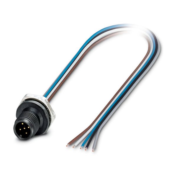 SACC-E-M12MS-5CON-M16/0,5 P — Аппаратн. соединитель передняя стенка