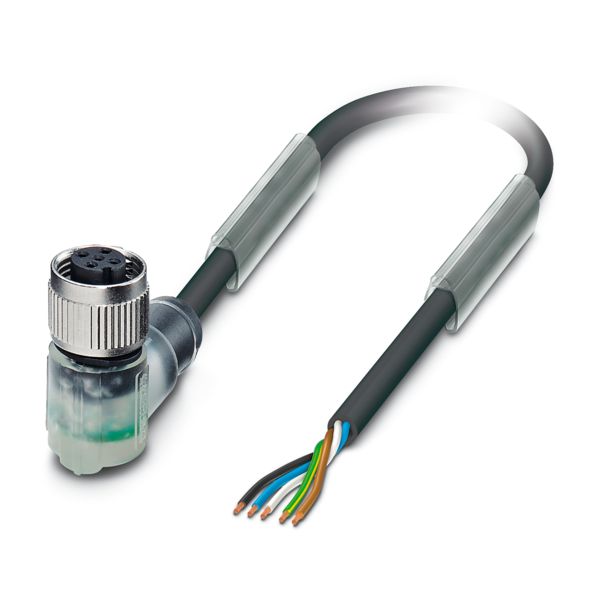SAC-5P-M12FR3L/ 8-PUR/M12FR3LVW — Кабелькабель для датчиков и исполнительных устройств