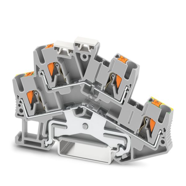 PTTBS 2,5-PE/L-R-CLM — Двухъярусная заземляющая клемма