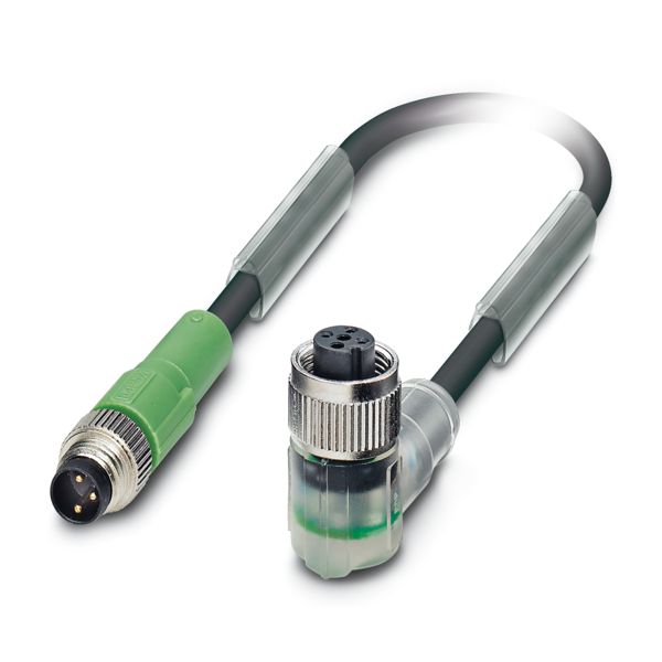 SAC-3P-M 8MS-M12FR-2L/.../... — Кабелькабель для датчиков и исполнительных устройств
