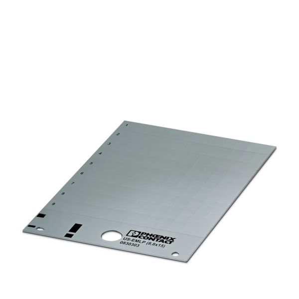 US-EMLP (8,8X15) SR CUS — Пластиковая табличка