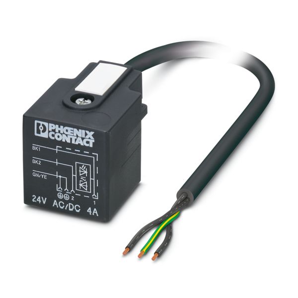 SAC-3P- 5,0-PVC/A-1L-Z B-L — Кабелькабель для датчиков и исполнительных устройств