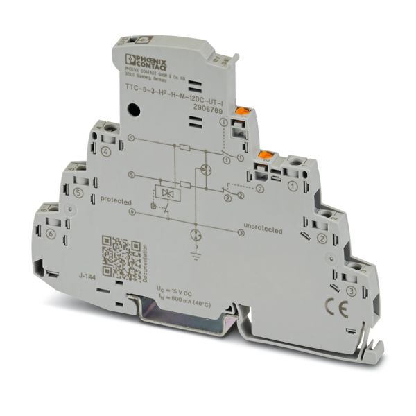 TTC-6-3-HF-F-M-12DC-UT-I — Устройство защиты от импульсных перенапряжений