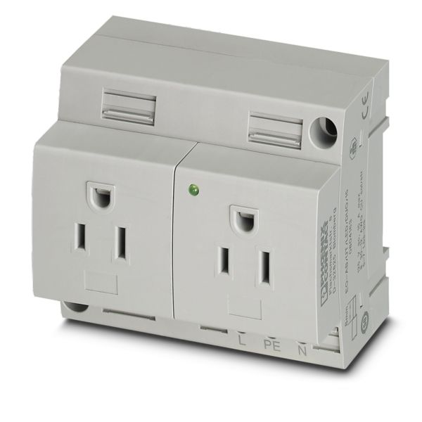EO-AB/UT/LED/DUO/15 — Двойная розетка