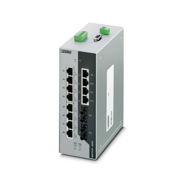 FL SWITCH 4012T-2GT-2FX ST — Industrial Ethernet Switch