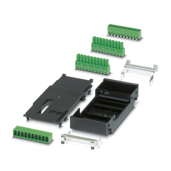 ME PLC 40 BUS 10/10 KIT BK — Шинный соединитель для установки на монтажную рейку