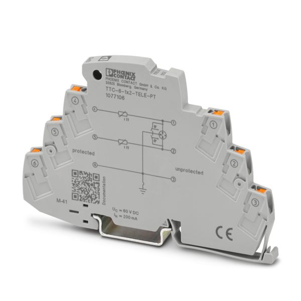 TTC-6-1X2-TELE-PT — Устройство защиты от импульсных перенапряжений