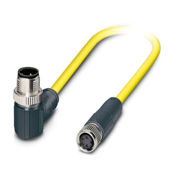 SAC-4P-M12MR/ 0,5-542/M8FSSHBK — Кабелькабель для датчиков и исполнительных устройств