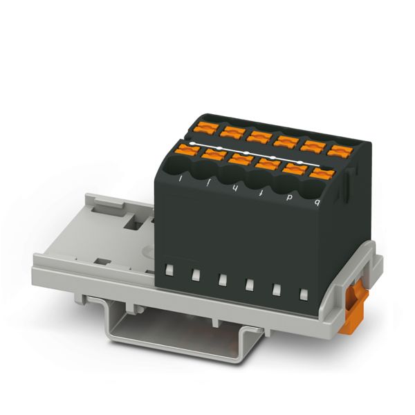 PTFIX 12X2,5-NS35 BK — Распределительный блок