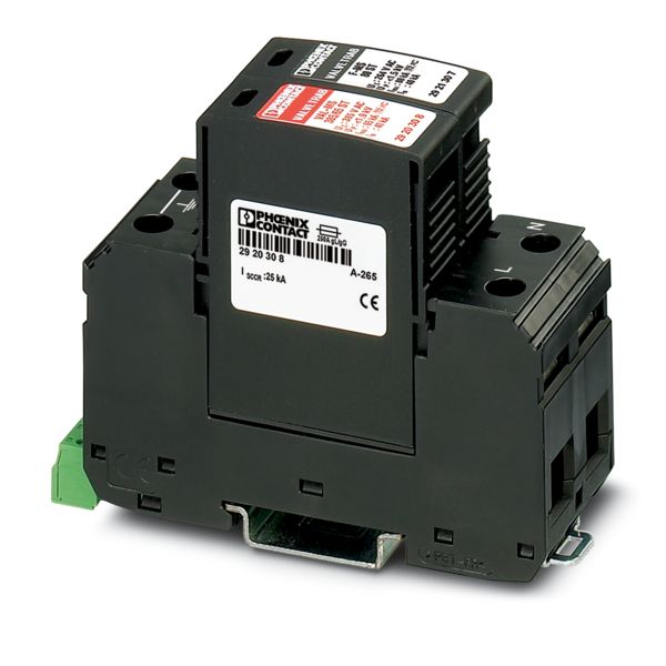 VAL-MS 385/65/1+1-FM — Разрядник для защиты от импульсных перенапряжений, тип 2
