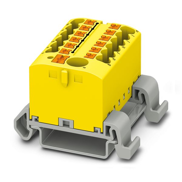 PTFIX 6/12X2,5-NS35A YE — Распределительный блок