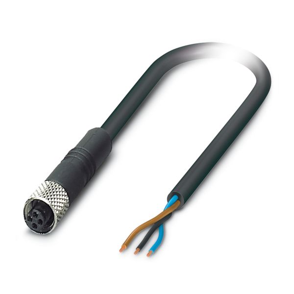 SAC-3P-10,0-PUR/M5FS — Кабелькабель для датчиков и исполнительных устройств