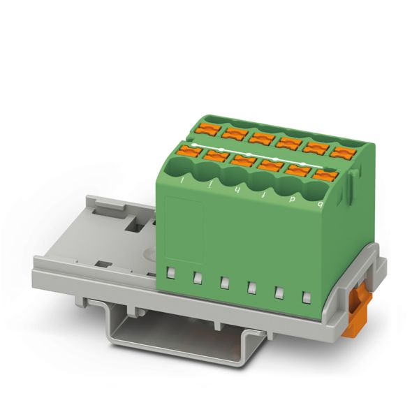 PTFIX 12X2,5-NS35 GN — Распределительный блок