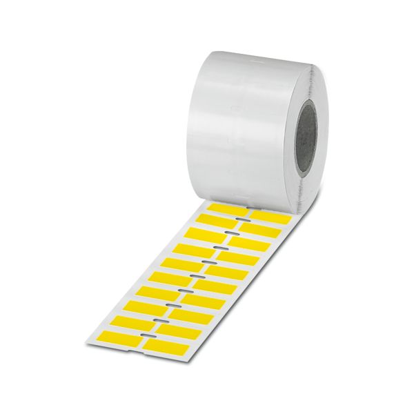 EMLC (25,4X12,7)R YE CUS — Тканевая этикетка