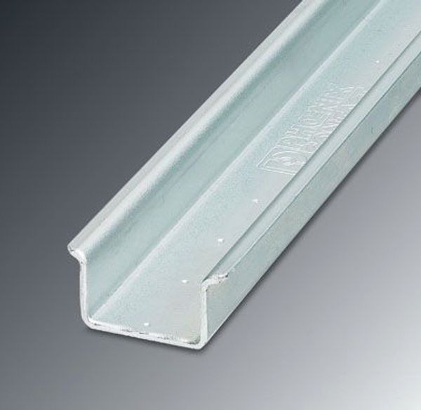 NS 35/15 BLK UNPERF 2000MM-VPE 10 — Несущая рейка без перфорации