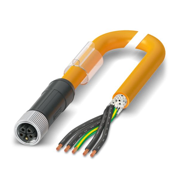 SAC-5P-10,0-PVC/M12FSK PE SH — Силовой кабель